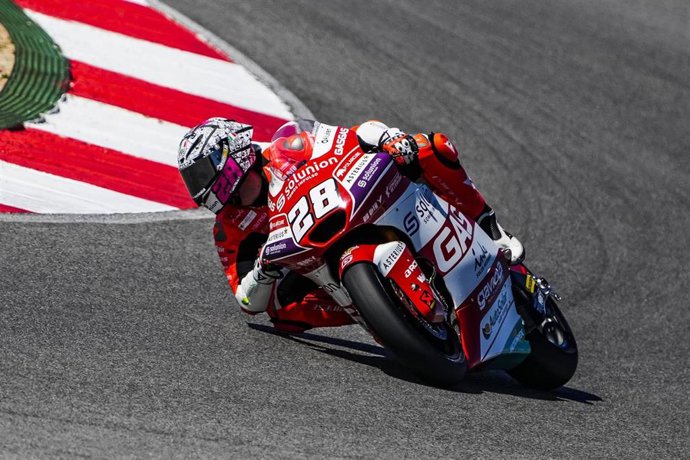 El piloto balear de Moto2 Izan Guevara (Aspar Team).