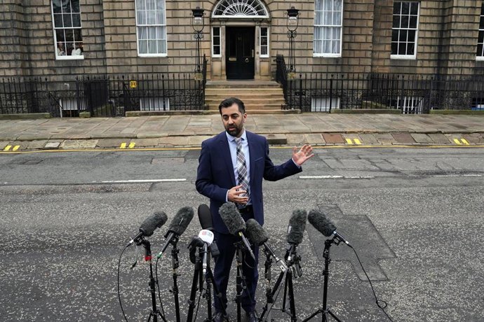 El ministro principal de Escocia, Humza Yousaf.