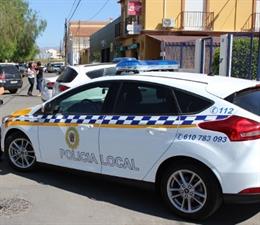 Archivo - Un coche de Policía Local de Huércal-Overa