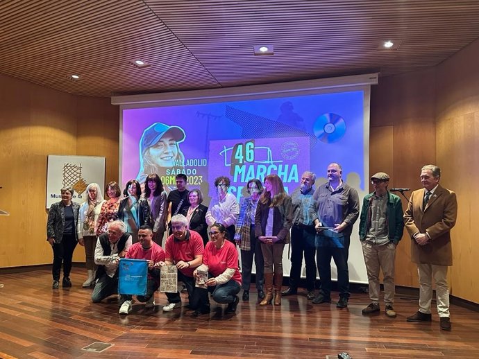 Foto de la presentación de la 46 edición de la Marcha Asprona.