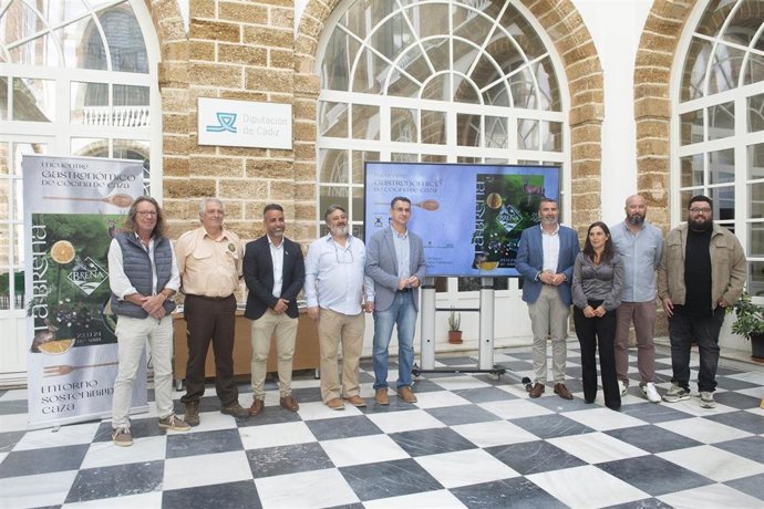Presentación de las jornadas en el Parque Natural de La Breña.