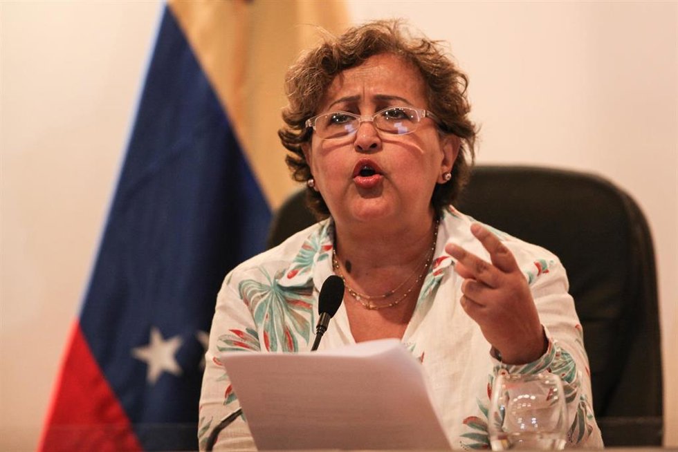 Archivo - Tibisay Lucena, expresidenta del Consejo Nacional Electoral de Venezuela