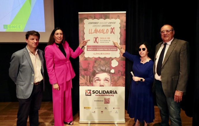 Loles López llama a los andaluces a marcar la 'X Solidaria' de la Renta para ayudar a quien más lo necesita