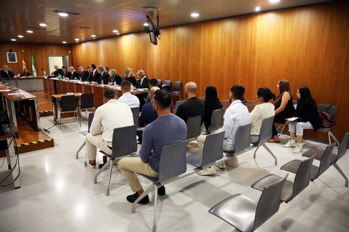 Juicio con jurado en la Audiencia Provincial de Málaga por el asesinato de dos hombres, uno de ellos cuando salía de la comunión de su hijo en Marbella (Málaga).