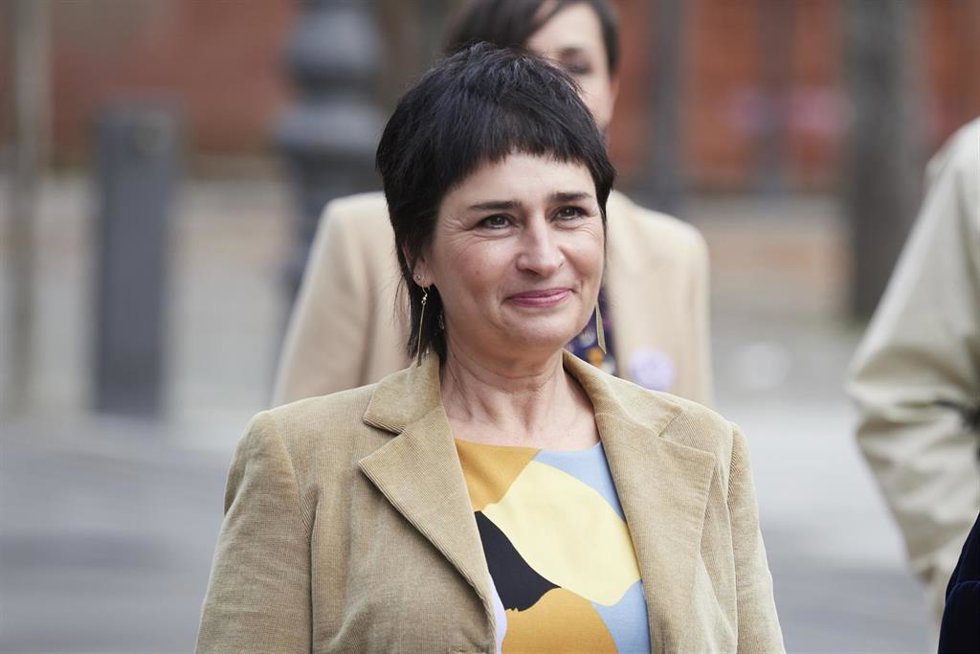 Archivo - Laura Aznal, candidata de EH Bildu a la Presidencia de Navarra.