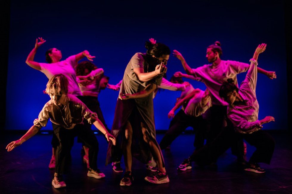 Archivo - Actuación de Colectivo Danza de Málaga, 'Me paso el día bailando'