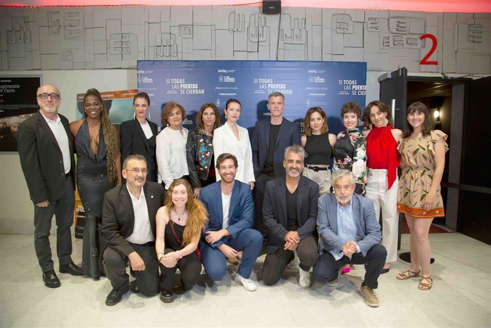 Preestreno de 'Si todas las puertas se cierran', película producida con la colaboración de UNIR