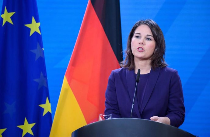 Archivo - La ministra de Exteriores de Alemania, Annalena Baerbock 