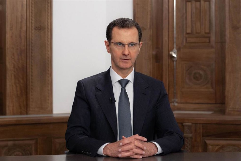 Archivo - Bashar al Assad, presidente de Siria