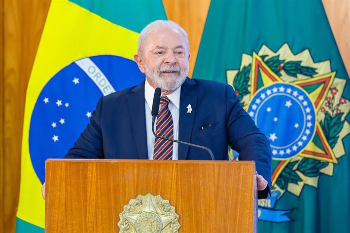 El presidente de Brasil, Luiz Inácio Lula da Silva.