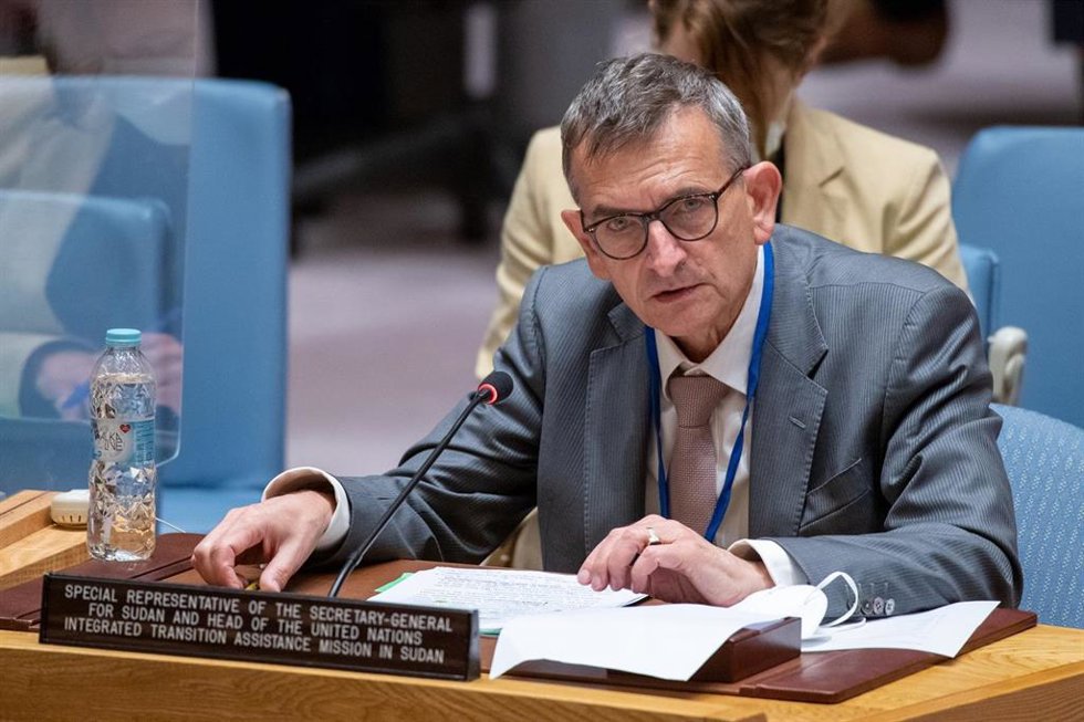 Archivo - El enviado especial de la ONU para Sudán, Volker Perthes