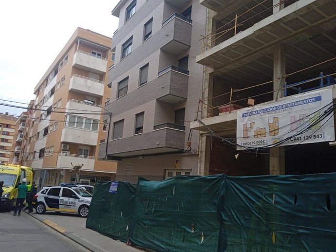 Lugar donde se ha producido el accidente laboral en Calahorra