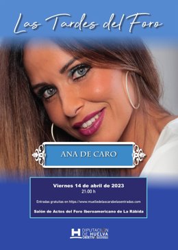 Cartel de la actuación.