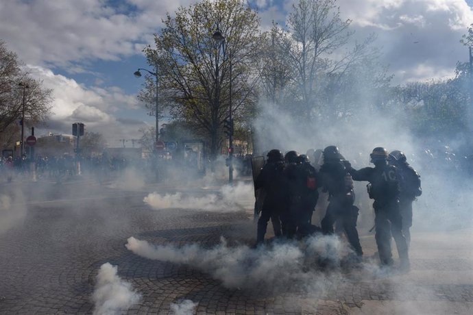 Protestas contra la reforma de las pensiones en Francia