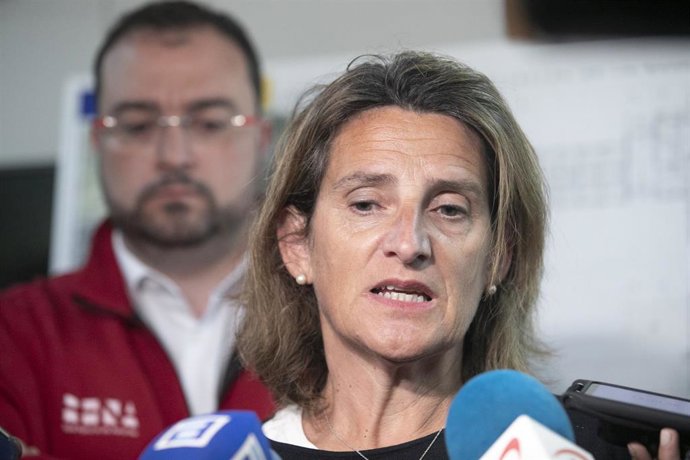 La vicepresidenta y ministra para la Transición Ecológica y el Reto Demográfico, Teresa Ribera