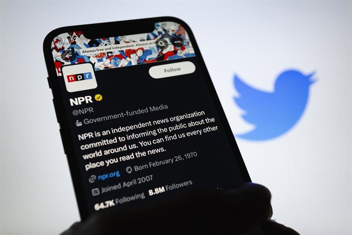 El perfil de Twitter de la emisora NPR