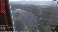Declarado un incendio forestal en Genovés (Valencia)