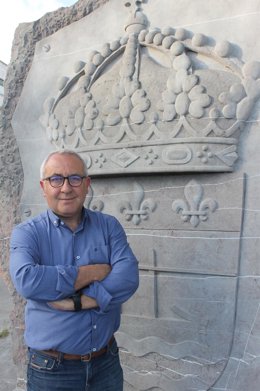 Rubén Sancho, candidato del PSOE a la alcaldía de Arrúbal