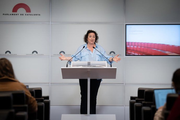 La portaveu del PSC al Parlament, Alícia Romero