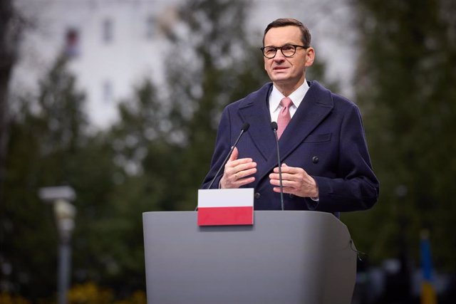 El primer ministro de Polonia, Mateusz Morawiecki.