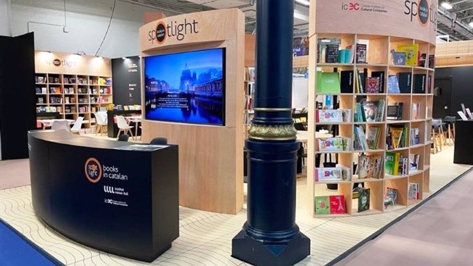 L'estand organitzat per la London Book Fair