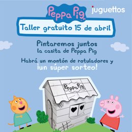 Talleres de Peppa Pig. 