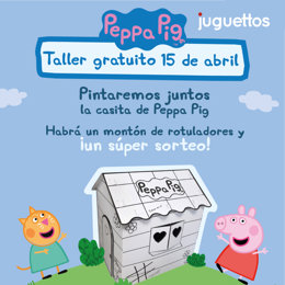 Talleres de Peppa Pig. 