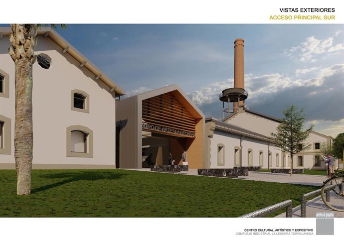 Archivo - Infografía del futuro Centro Cultural de La Lechera