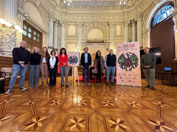 Presentación de la 56 edición de la Feria del Libro de Valladolid.