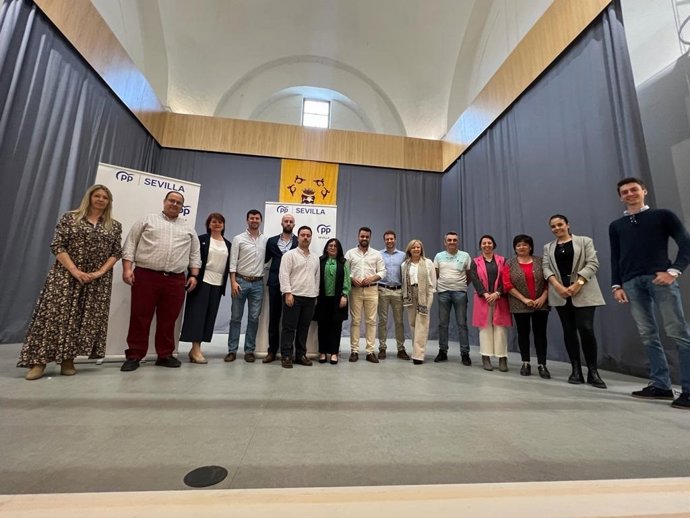 Presentación del candidato del PP a la Alcaldía de Cazalla de la Sierra.