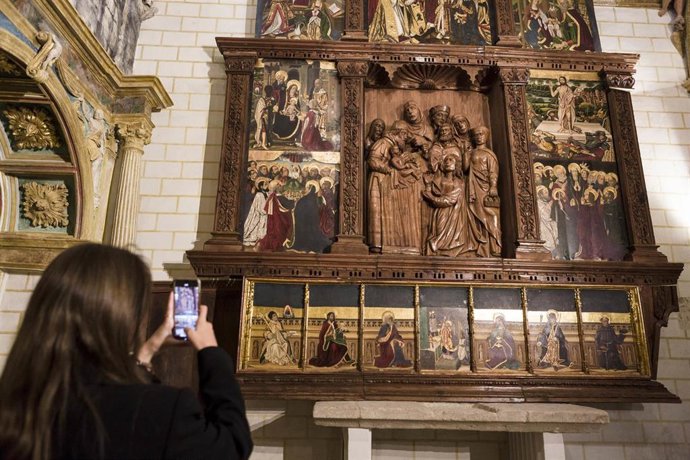 Retablo de la capilla de la Purificación de Tarazona