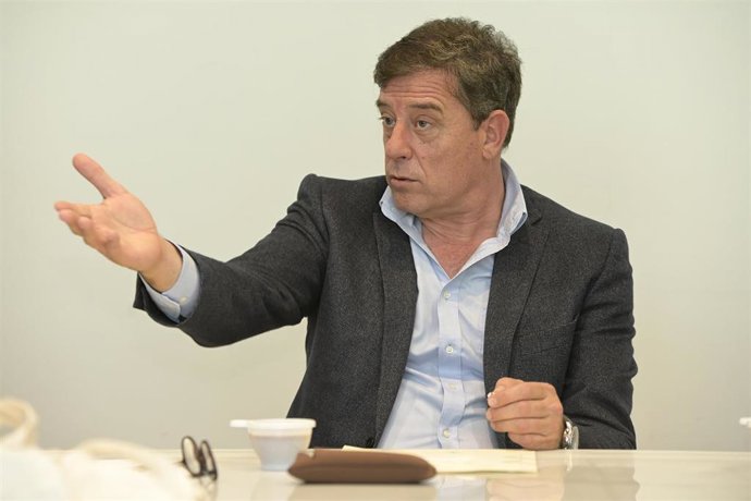 El delegado del Gobierno en Galicia, José Ramón Gómez Besteiro