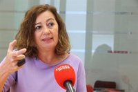 Armengol defiende que "el patrimonio natural no se destruye, se protege", algo que en Baleares se tiene "claro"