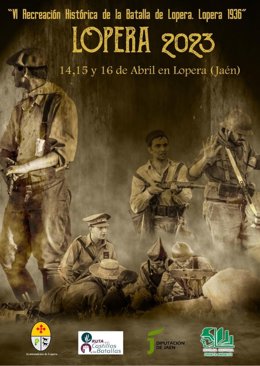 Cartel de la VI Recreación Histórica de la Batalla de Lopera.