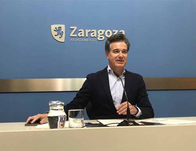El consejero municipal de Urbanismo del Ayuntamiento de Zaragoza, Víctor Serrano