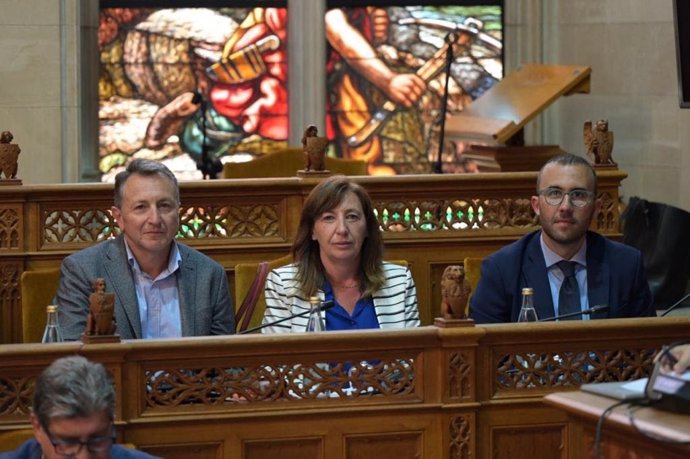 Representantes de CS en el Consell de Mallorca.