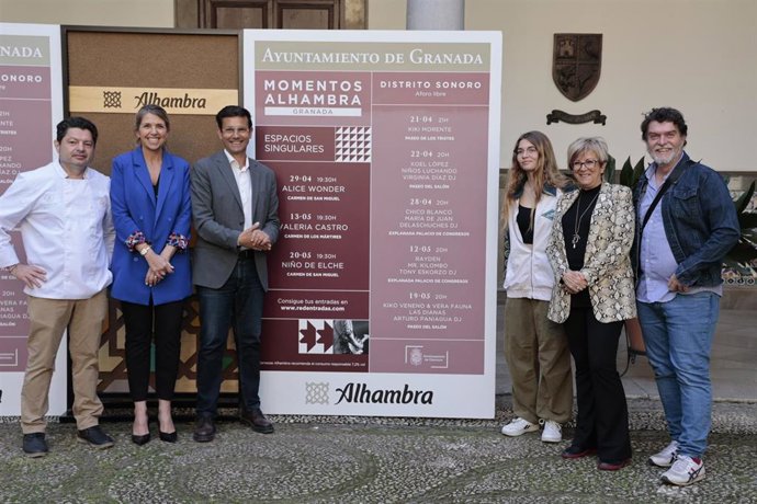 Presentación del ciclo Momentos Alhambra Distrito Sonoro en Granada