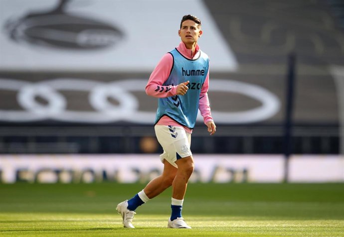 Archivo - El colombiano James Rodríguez.