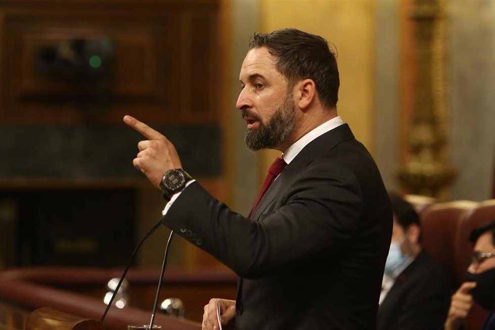 Archivo - El presidente de Vox, Santiago Abascal
