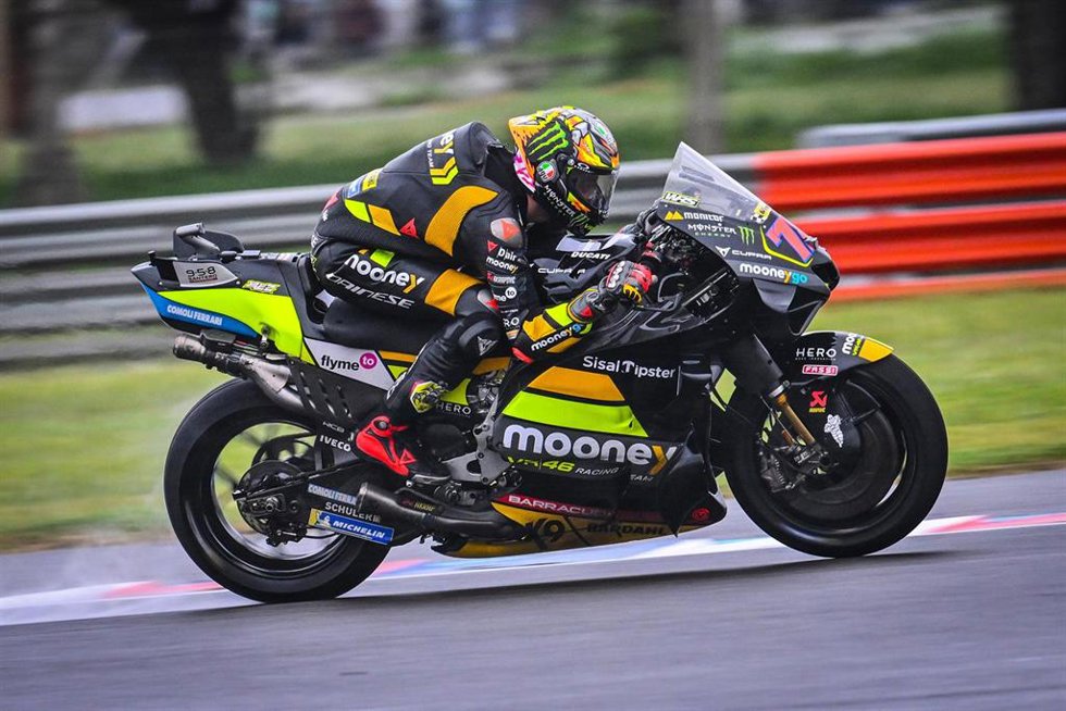 El italiano Marco Bezzecchi durante el Gran Premio de Argentina 2023
