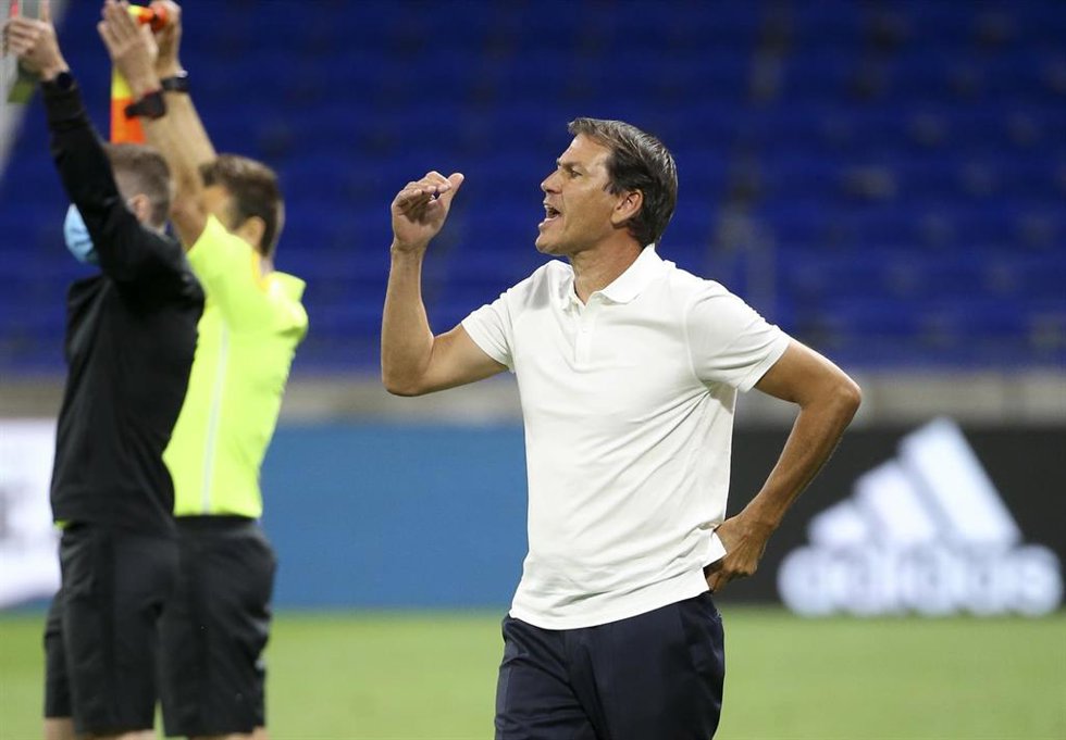 Archivo - Coach of Olympique Lyonnais Rudi Garcia during the Friendly Game football match between Olympique Lyonnais (OL) and Glasgow Rangers on July 16, 2020 at Groupama stadium in Decines near Lyon, France - Photo Juan Soliz / DPPI