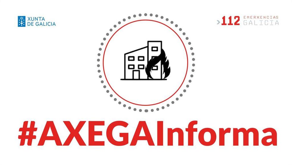 AXEGA informa de incendio industrial.