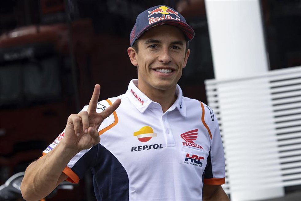Archivo - El piloto español del Repsol Honda Marc Márquez.