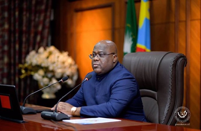 Archivo - El presidente de República Democrática del Congo (RDC), Félix Tshisekedi