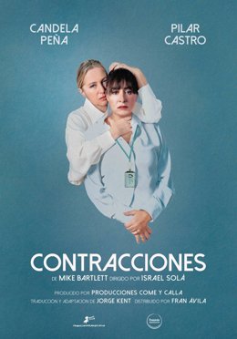 Cartel de la obra de teatro 'Contracciones'