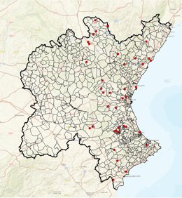 La Confederación Hidrográfica del Júcar autoriza 47 actuaciones en tramos fluviales de las provincias de Teruel, Cuenca, Albacete, Castellón, Valencia y Alicante.