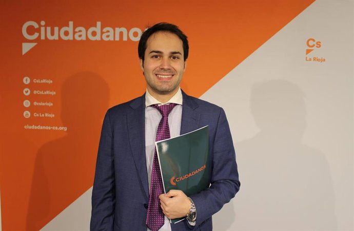 Archivo - El candidato de Ciudadanos al Gobierno de La Rioja, Ángel Íñiguez