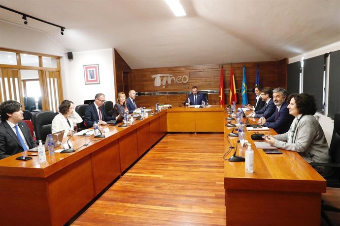 Reunión del Consejo de Gobierno del Principado en Tineo