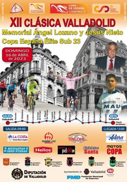 Valladolid acoge este domingo la XII Clásica 'Memorial Ángel Lozano' y Jesús Nieto y la Copa de España Élite Sub-23