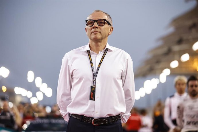 Archivo - Stefano Domenicali, CEO del Mundial de F-1, durante un Gran Premio